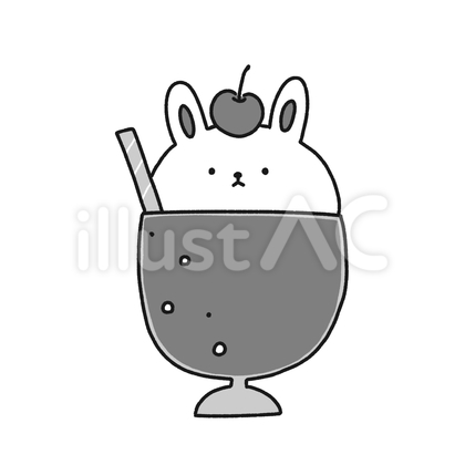 うさぎクリームソーダ