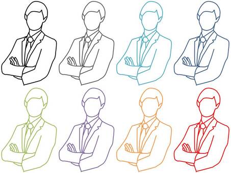 Businessmen with arms, arms, businessman, male, JPG and PNG