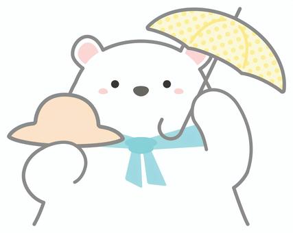 Illustration, heatstroke, measures against heat stroke, ultraviolet, 