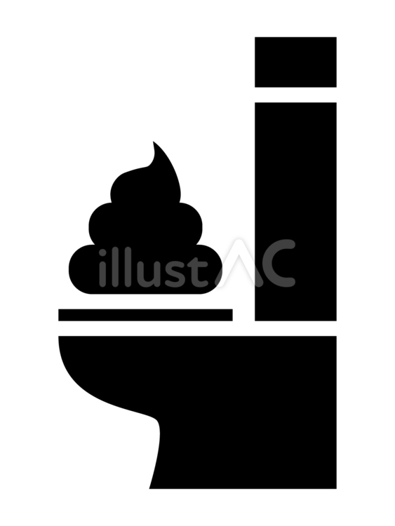 トイレとうんち トイレ,うんち,洋式のイラスト素材