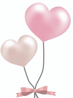 Heart-shaped balloon, cuore, tipo di cuore, un palloncino, JPG and PNG