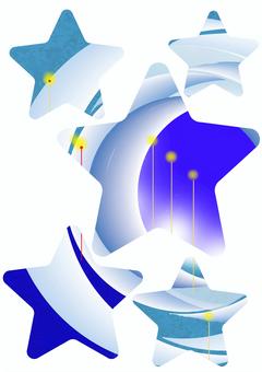 插图, 星型, 设置, 白色基地, 