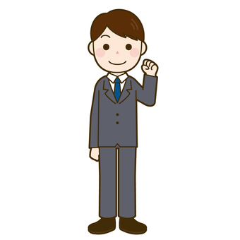 Illustration, people, male, suit, JPG and PNG