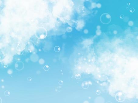 Sky and soap bubble background wallpaper blue, JPG Sky and soap bubble background wallpaper blue, , JPG
