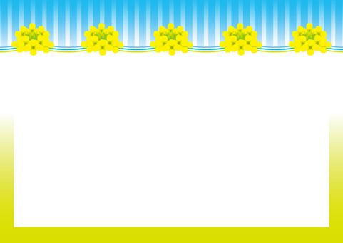 Rape flowers and sky, , JPG, PNG and AI