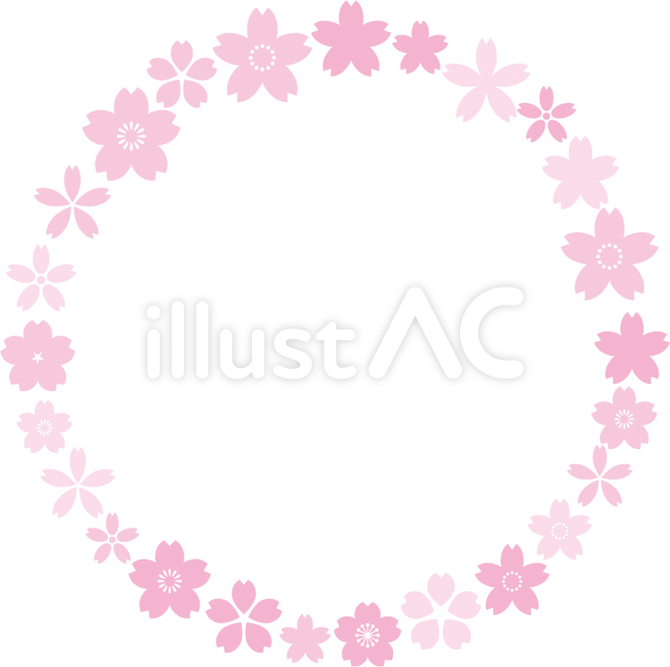 桜10a 桜,花びら,春のイラスト素材