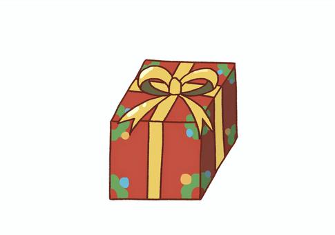 Present BOX red, , JPG and PNG