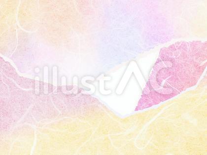 シンプルな背景241_ちぎり和紙風