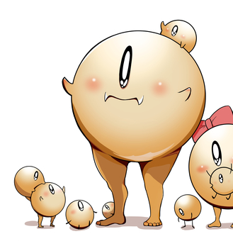Illustration, creature, monster, creepy, 