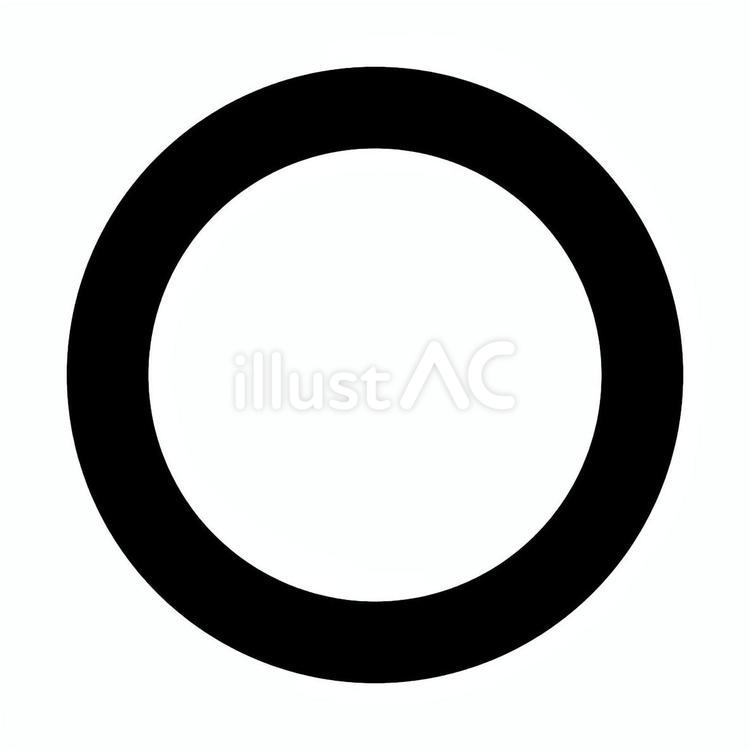 丸マーク（黒） 丸マーク（黒）,丸マーク,丸のイラスト素材