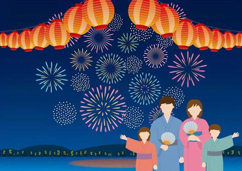 lanterns, fireworks, , JPG, PNG and AI