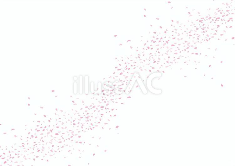 桜背景a 桜,花びら,背景のイラスト素材