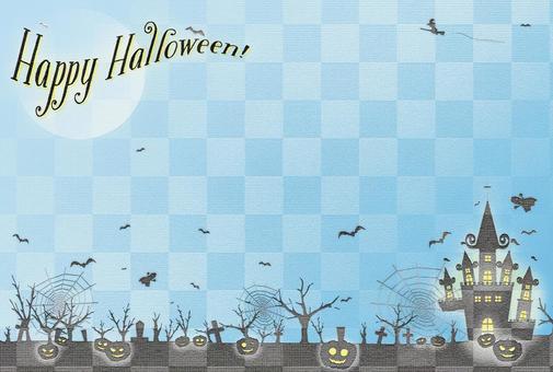 Illustration, halloween, background, castle, JPG, PNG and AI