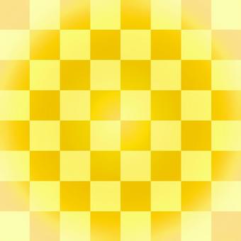 祝いの市松 和柄,市松模様,金,市松,光,紙吹雪,和風,格子,祝,めでたいのイラスト素材