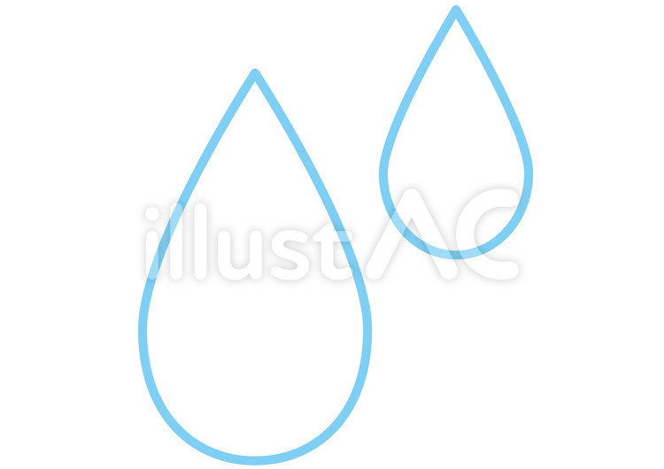 汗  水滴 汗,水滴,水のイラスト素材