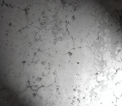 コンクリート　　 コンクリート,壁,塀,古い,老朽,劣化,レトロ,背景,グレー,暗いのイラスト素材