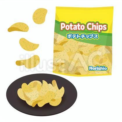 ポテトチップス のり塩味