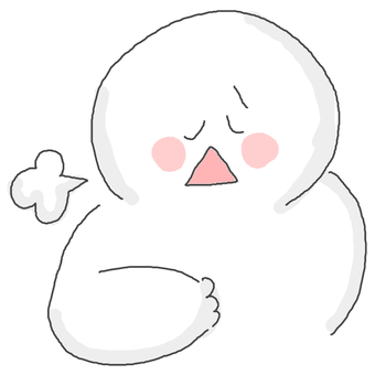 不安な人 不安な人 不安,かわいい,悩み,人,ため息,ネガティブ,がっかり,しょんぼり,しょぼん,落ち込むのイラスト素材