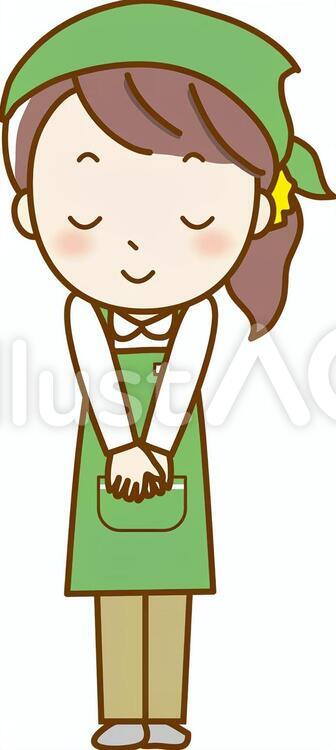「スーパー店員ｗ」09 スーパー,スーパー店員,店員のイラスト素材