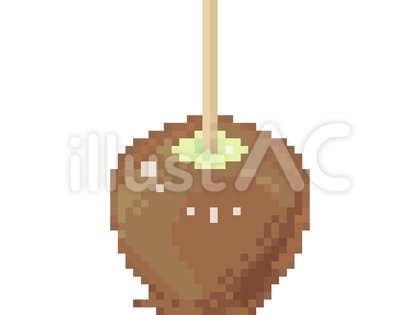 キャラメルアップルのドット絵