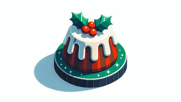 christmas cake, , JPG