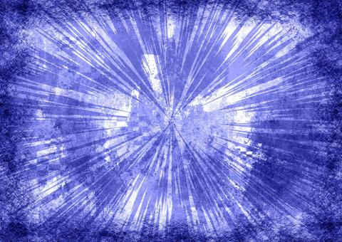 不安なイメージ（汚し集中線ブルー） 背景,不安,ネガティブ,マイナス,グラデーション,デメリット,線,直線,怖い,グランジのイラスト素材