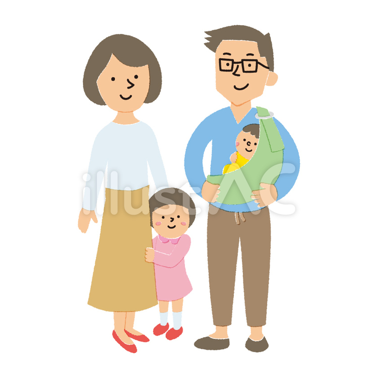 家族 家族,ファミリー,親子のイラスト素材