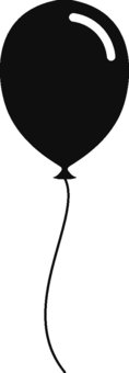 Illustration, balloon, icon, silhouette, 