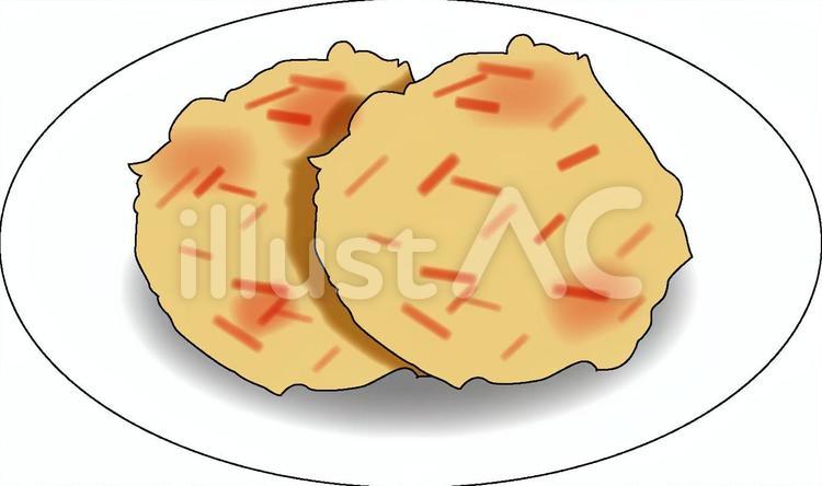 かまぼこてんぷら illustrator,イラレ,イラスト素材のイラスト素材