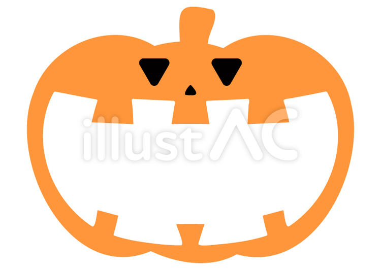 ハロウィン　かぼちゃ　フレーム　背景 ハロウィン,かぼちゃ,フレームのイラスト素材
