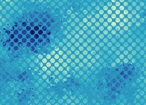 ブルー系マーブルドット柄 マーブル,パターン,ドット,水玉,円形,背景,壁紙,青,ブルー,水色のイラスト素材