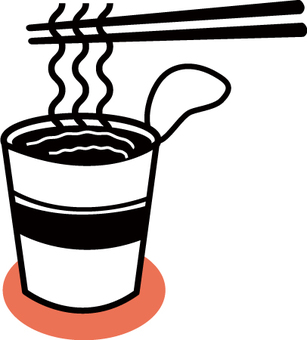 Instant noodle icon 5, , JPG, PNG and AI