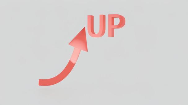 Illustration, arrow, increase performance, grading up, 