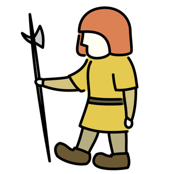 チェスのポーン（歩兵） ポーン,チェス,駒,ボードゲーム,中世,ヨーロッパ,人,歴史,歩兵,槍のイラスト素材