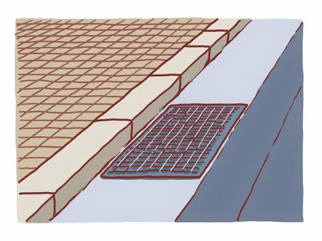 Illustration, ground, outdoors, side groove, 