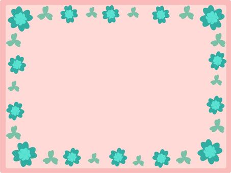 quatrefoil frame, four leaves, frame, frame, JPG, PNG and AI