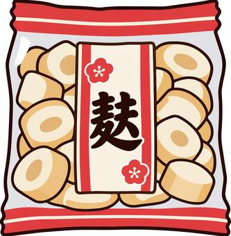 麩 麩,食べ物,食品,加工食品,保存食,かわいい,乾燥,ふ,おふ,焼麩のイラスト素材