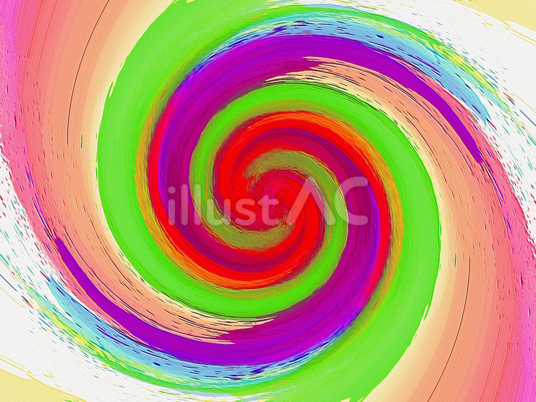 カラフルな渦巻模様の背景壁紙素材画像 背景,壁紙,渦巻き模様のイラスト素材