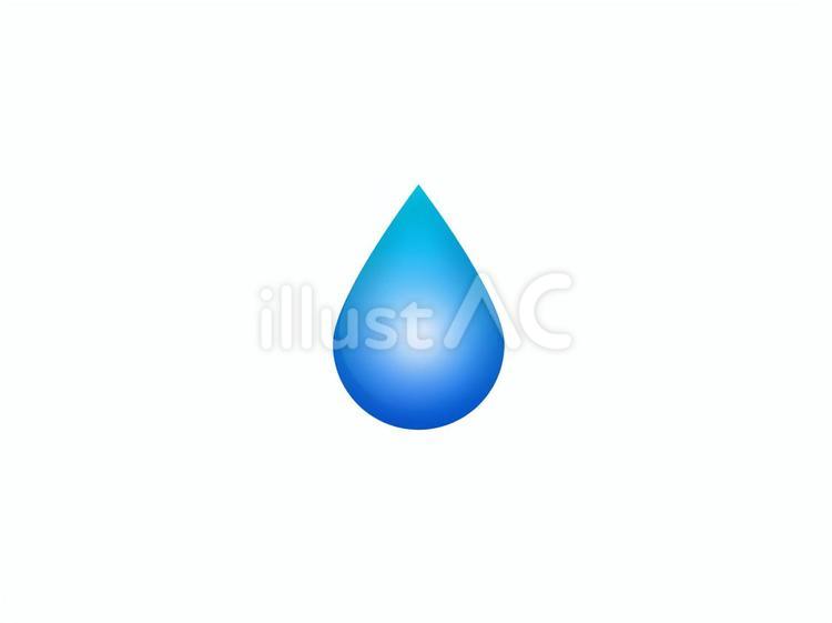 水滴 水滴,水,水玉のイラスト素材