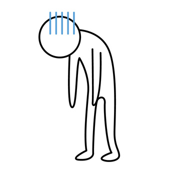 鬱 鬱,落ち込む,滅入る,気落ち,憂鬱,病気,落胆,がっかり,失望,悲しいのイラスト素材