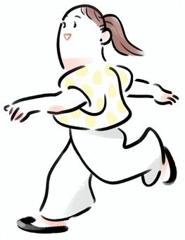 Illustration, female, fine, health, 