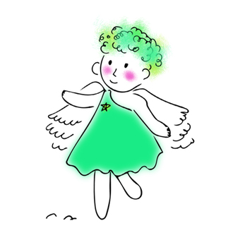 天使 天使,angel,羽,妖精,楽しい,かわいいのイラスト素材