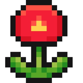 花① ドット絵