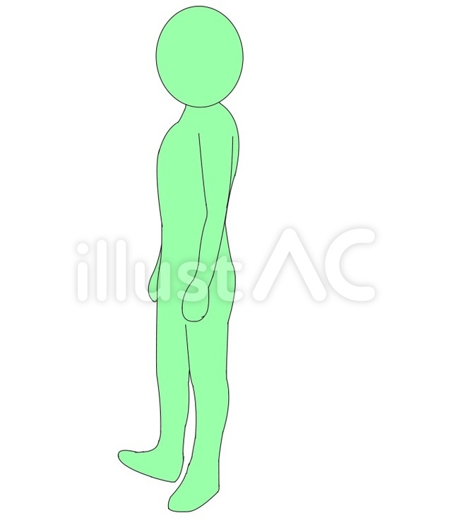 つま先上げ運動 運動,体操,ヘルスのイラスト素材