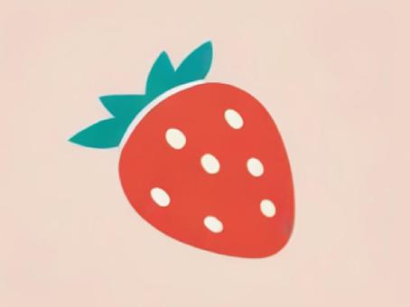 Strawberry Template, JPG Strawberry Template, strawberry, strawberry, template, JPG