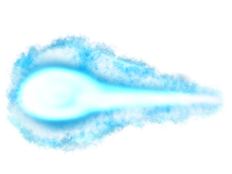 凍結魔法または冷凍のビーム ビーム,氷魔法,冷凍,凍結,技,魔法,攻撃,バトル,効果,演出のイラスト素材