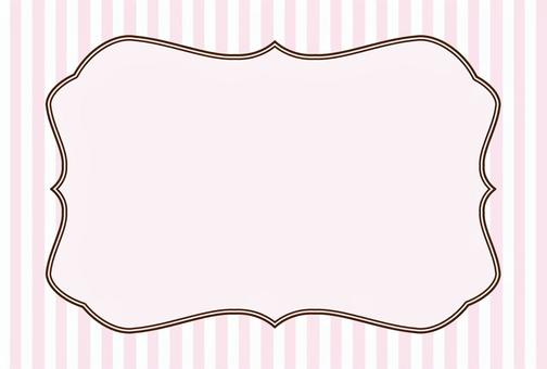 Message card [classic pink], رسالة, بطاقة بريدية, كلاسيكي, JPG and AI