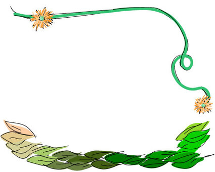 Illustration, ivy, flower, leaf, 