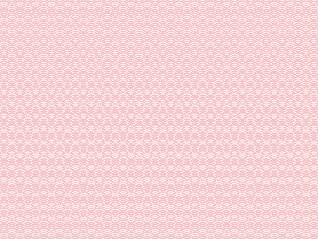 青海波A（鴇色） 青海波,波模様,パターン,背景,波,和風,和柄,シームレス,ピンク,壁紙のイラスト素材