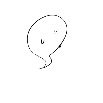 かわいいお化け